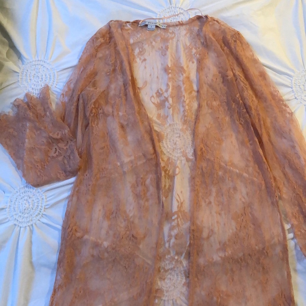 Lace duster